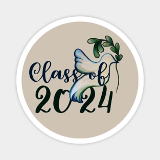 Class of 2024 Dove of Peace Magnet